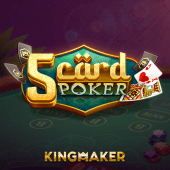 5 Card Poker table icon art